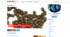 Desktop Screenshot of makaleler.com